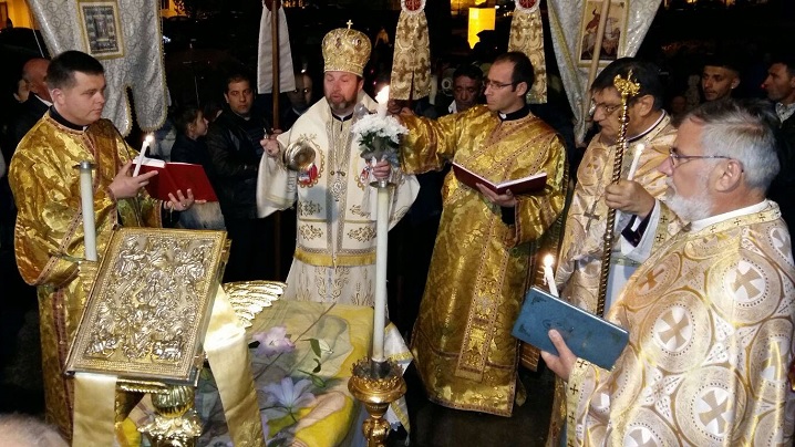 FOTO: Slujba Învierii la Catedrala “Sfânta Treime” din Blaj