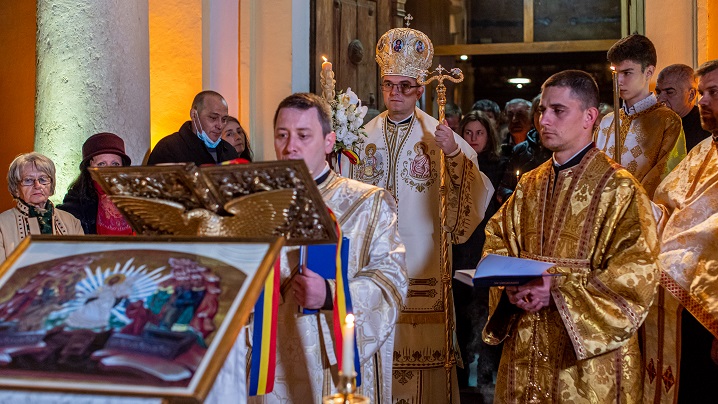 FOTO: Slujba de Înviere din Catedrala Blajului