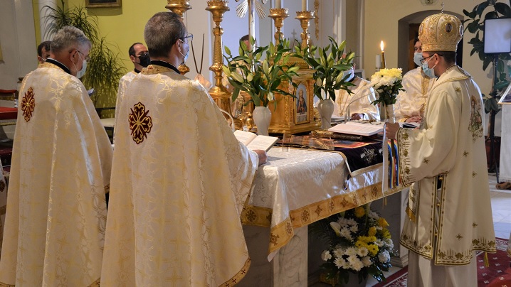 FOTO: Slujba Învierii la Catedrala “Sfânta Treime” din Blaj