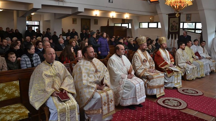 Foto: Hramul parohiei „Neprihănita Zămislire” din Jibou