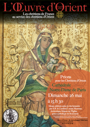 Sfânta Liturghie Greco-Catolică în Catedrala Notre-Dame din Paris