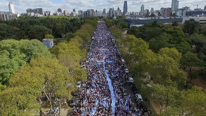 Video: Două milioane de participanți la Marșul pentru viață 2019 din Argentina