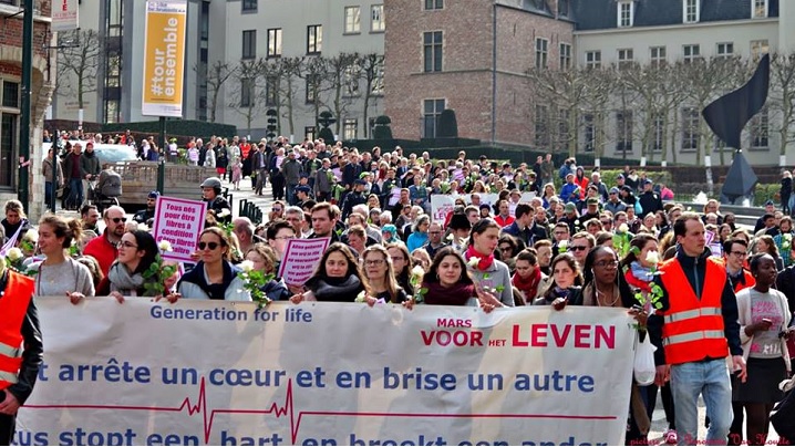 Foto: Marșul pentru viață 2019 de la Bruxelles