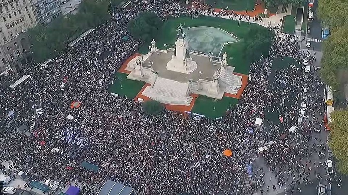 VIDEO: 3,6 milioane de participanți la al doilea Marș pentru Viață 2018 din Argentina