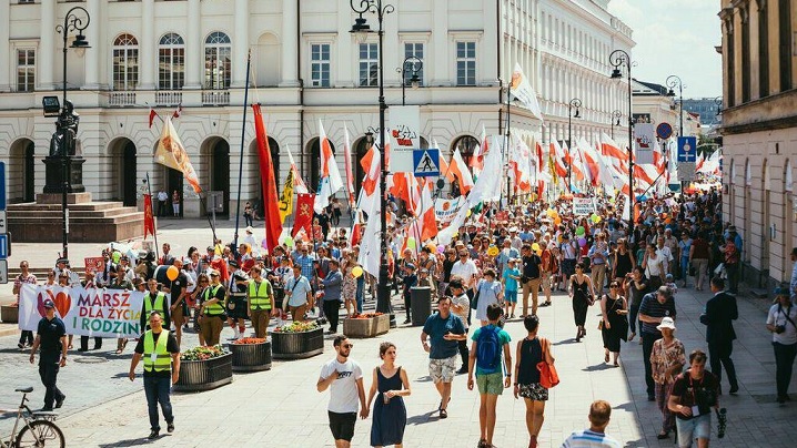 Marșul pentru Viață 2018 în peste 150 de orașe din Polonia