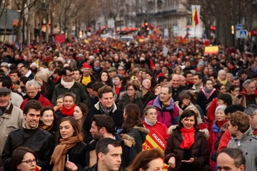 Participanți români la Marșul pentru Viață din Paris