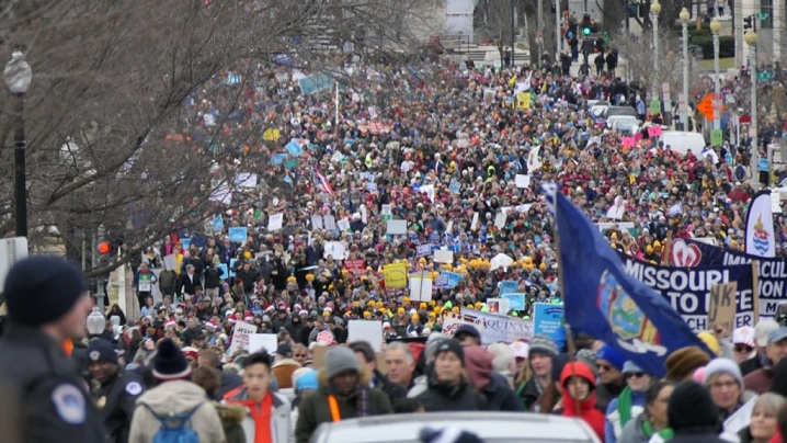 FOTO: Marșul pentru viață 2017 de la Washington DC