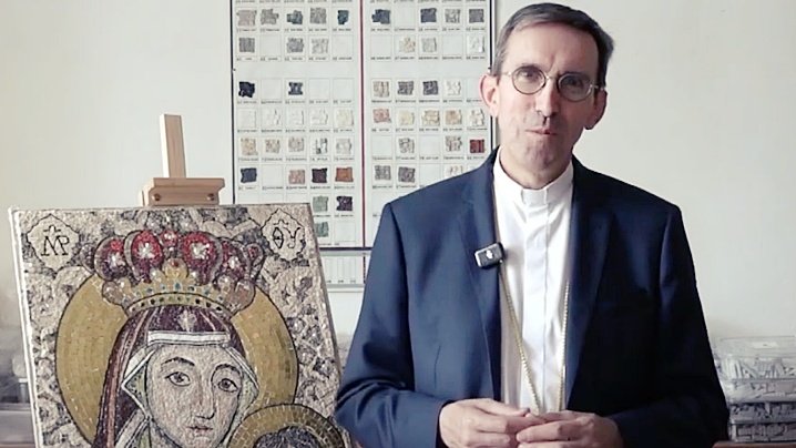 VIDEO: Mesajul Mons. Hugues de Woillemont, director general al L’Œuvre d’Orient, cu prilejul vizitei la Blaj