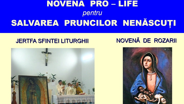 Novenă pro-life pentru salvarea pruncilor nenăscuţi