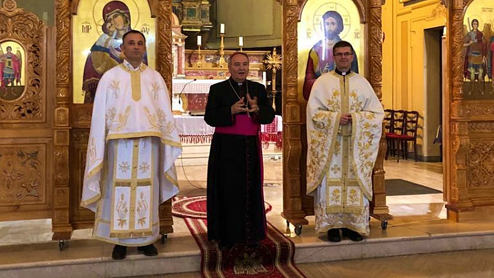 Instalarea noului capelan al comunităţii româneşti greco-catolice din Forli