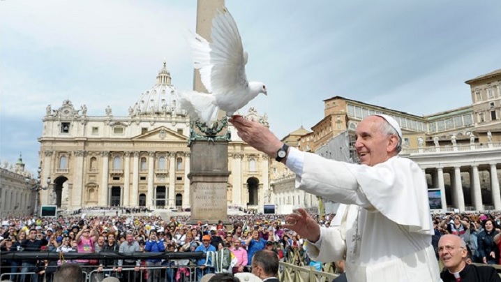 Mesajul papei Francisc pentru Ziua Mondială a Păcii 2017