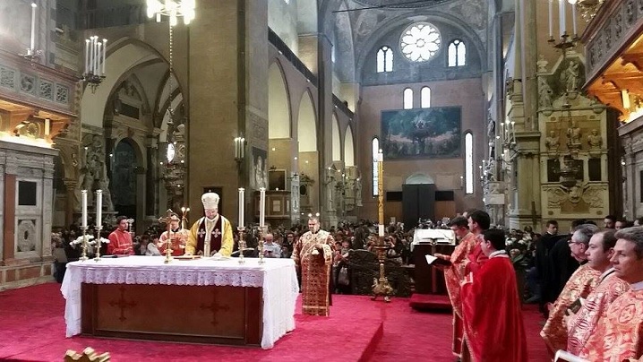 FOTO: Pelerinajul greco-catolicilor din Italia la Sanctuarul Sf. Anton de Padova