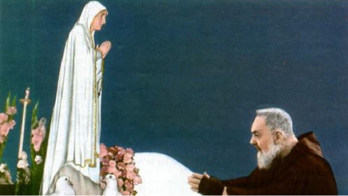 Rugăciunea pe care Padre Pio o adresa zilnic Fecioarei Maria