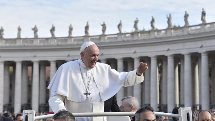 Papa Francisc: Recunoscător pentru darul călătoriei apostolice în Thailanda şi Japonia