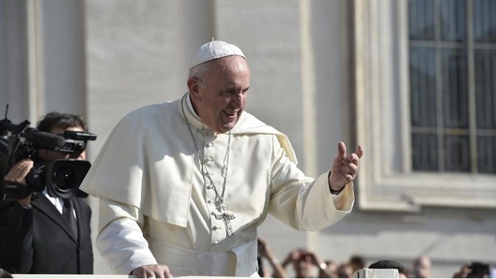 Din 12 mai 2021, audiențele generale la Papa Francisc cu prezența fizică