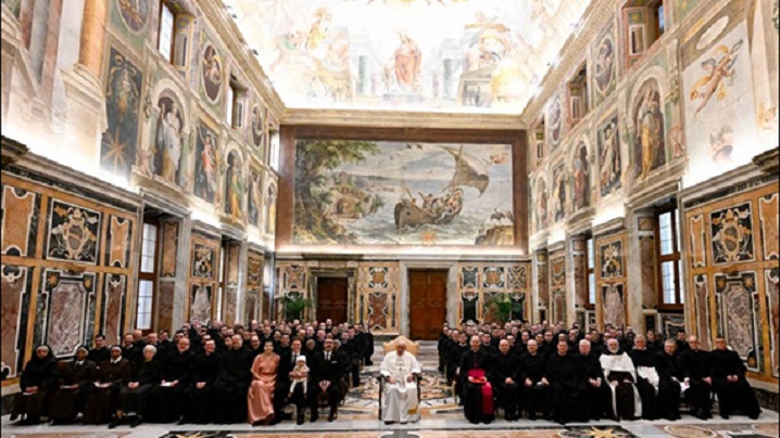 Papa Francisc: Discurs adresat comunităţii din Colegiul Pontifical American de Nord. "Trei elemente pe care le consider esenţiale pentru formarea sacerdotală"