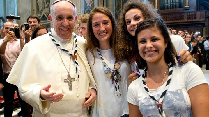 Mesajul Sfântului Părinte Francisc pentru a XXX-a Zi Mondială a Tineretului 2015