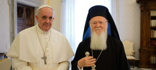 Interviu cu patriarhul Bartolomeu despre întâlnirea cu papa Francisc la Ierusalim 