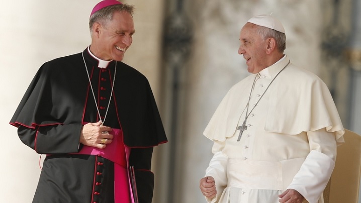 Mons. Georg Gänswein, numit nunțiu apostolic în Lituania, Estonia și Letonia