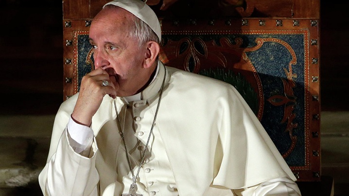 Papa a întâlnit 11 femei, victime ale traficului de persoane