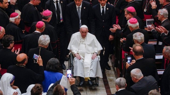 Papa Francisc în Canada. Nu salariați sau funcționari ai sacrului, ci păstori entuziaști