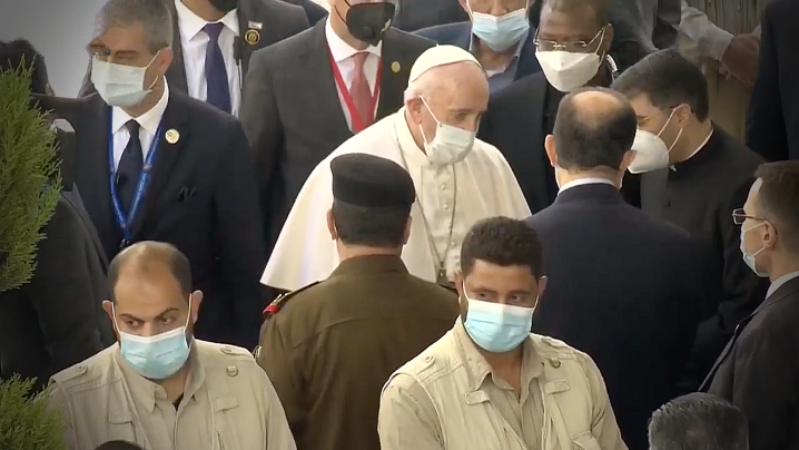 VIDEO. A doua zi în Irak a Papei Francisc: pelerin al pocăinței, păcii și speranței