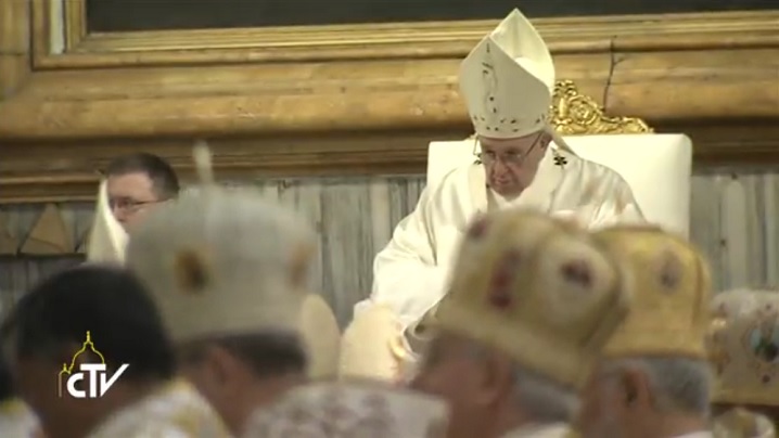 VIDEO: Celebrarea Papei Francisc cu Catolicii Orientali în bazilica Santa Maria Maggiore