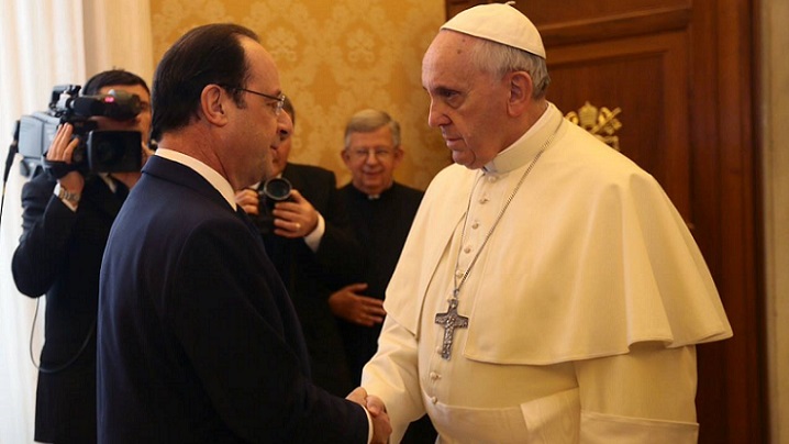 Papa Francisc a refuzat ambasadorul propus de Statul Francez la Vatican