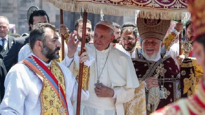 Papa Francisc în Armenia: a treia zi a călătoriei apostolice