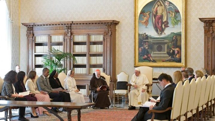 La Papa Francisc, membrii Comisiei Pontificale pentru Ocrotirea Minorilor