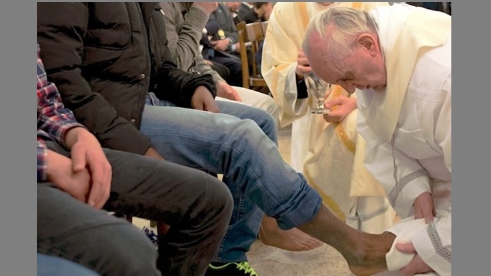 În Joia Mare, Papa va celebra în închisoarea colaboratorilor justiției