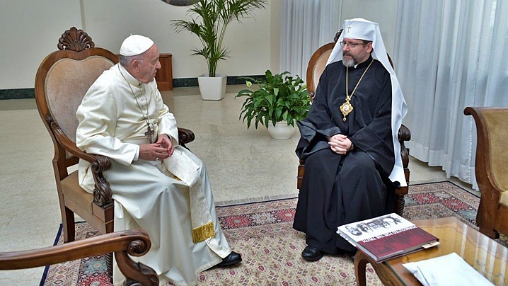 Scrisoare a papei Francisc către Sinodul Bisericii Greco-Catolice din Ucraina