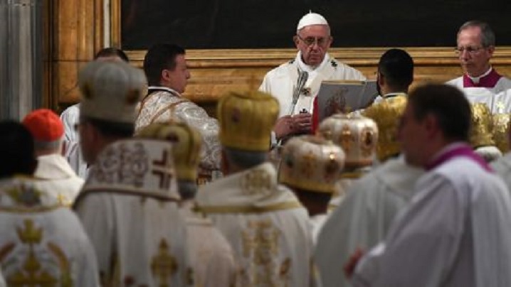 Papa Francisc la centenarul Congregației pentru Bisericile Orientale