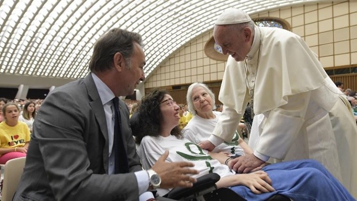 Mesaj al Papei Francisc cu prilejul Zilei Internaţionale a Persoanelor cu Dizabilităţi
