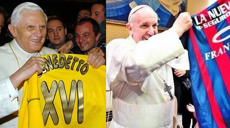 Finala Cupei Mondiale: Papa Benedict versus Papa Francisc?