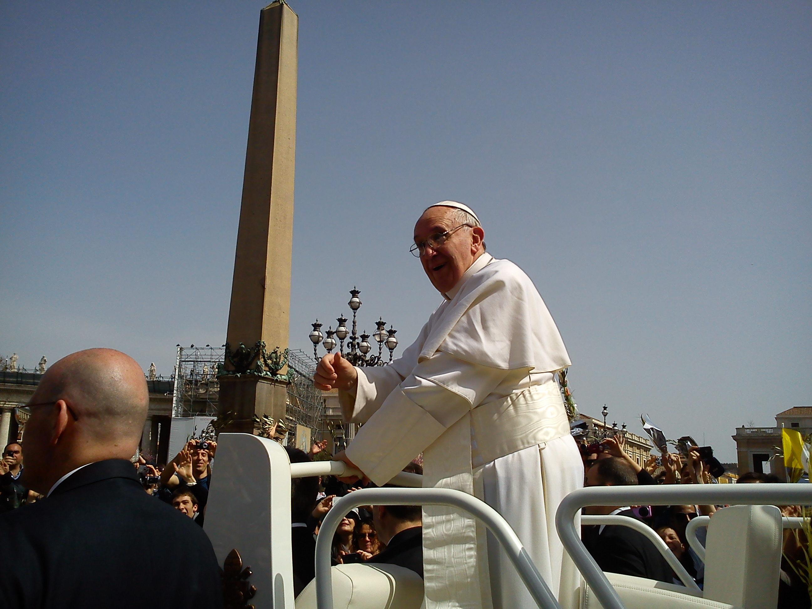Slujba de inaugurare a pontificatului Sanctității Sale Papa Francisc 