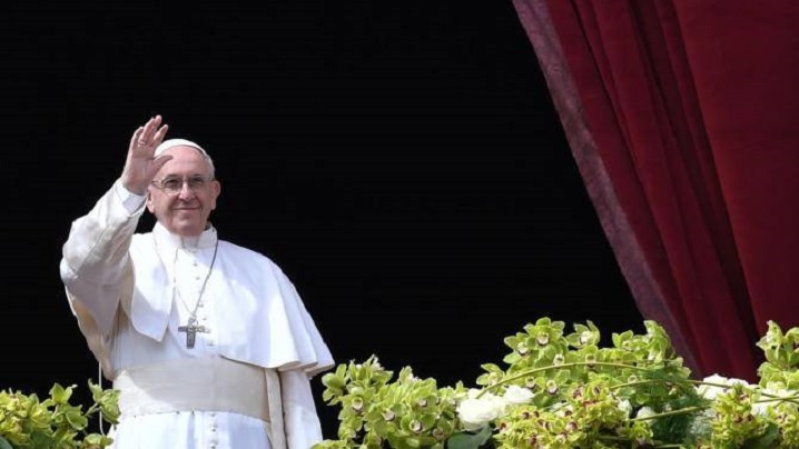 Salutul Pascal al Papei Francisc adresat creștinilor răsăriteni