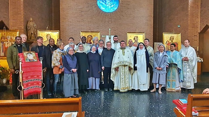 Parohia Greco-Catolică Română din Paris a primit vizita studenților Institutului superior de liturgică