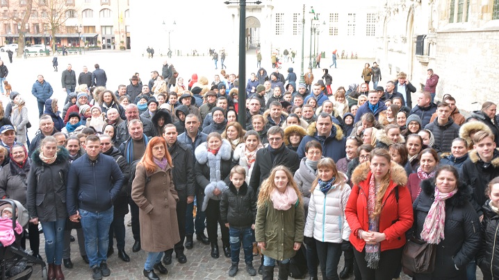 FOTO: Pelerinaj comun al credincioșilor greco-catolici români de la Paris și Bruxelles