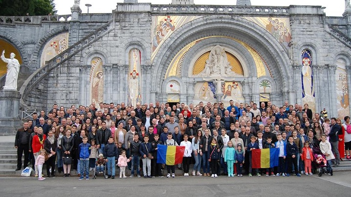 Pelerinajul la Lourdes al Parohiei Greco-Catolice Române "Sf. Gheorghe" din Paris 