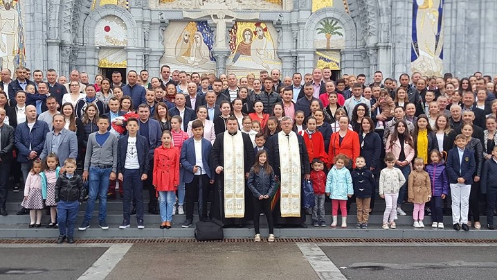 FOTO: Pelerinajul la Lourdes al Parohiei Greco-Catolice Române din Paris 