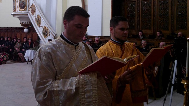 Hirotonire de preoţi în catedrala Blajului