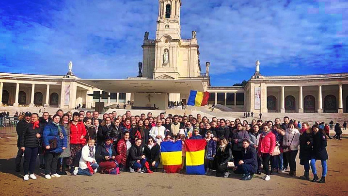 FOTO: Pelerinajul Parohiei Greco-Catolice Române din Paris la Fatima 