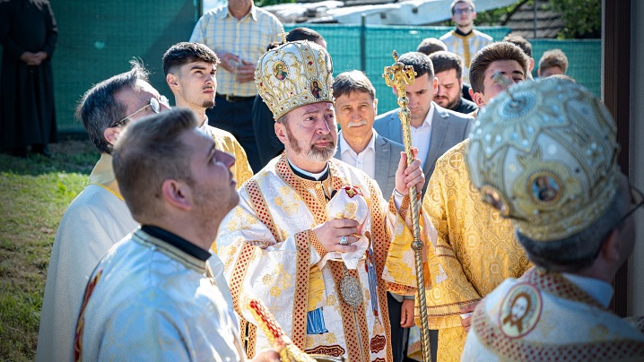 Noua biserică greco-catolică din Pănade sfințită de Preafericirea Sa Claudiu