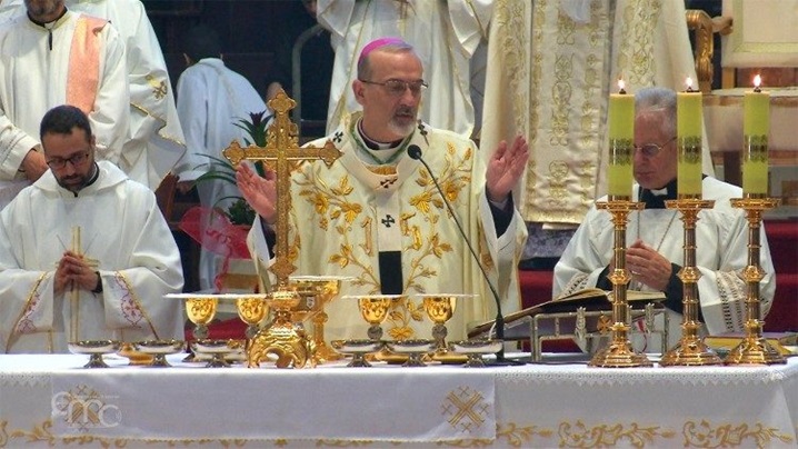 Patriarhul Pizzaballa a consacrat Țara Sfântă Inimii Neprihănite a Mariei