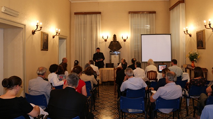 Conferința „Sensul și istoria icoanei. O artă, o carte, un apel” la Colegiul Pontifical Pio Romeno din Roma