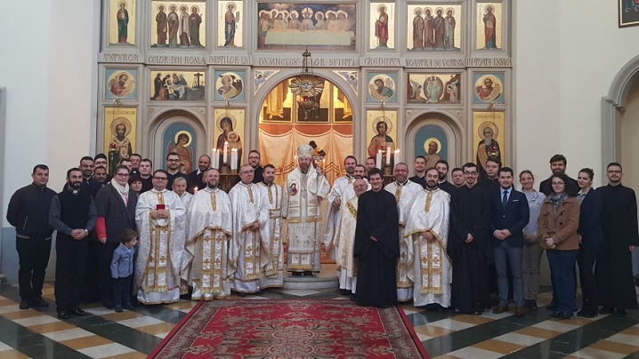 FOTO: Hirotonire de diacon la Colegiul Pontifical Pio Romeno din Roma