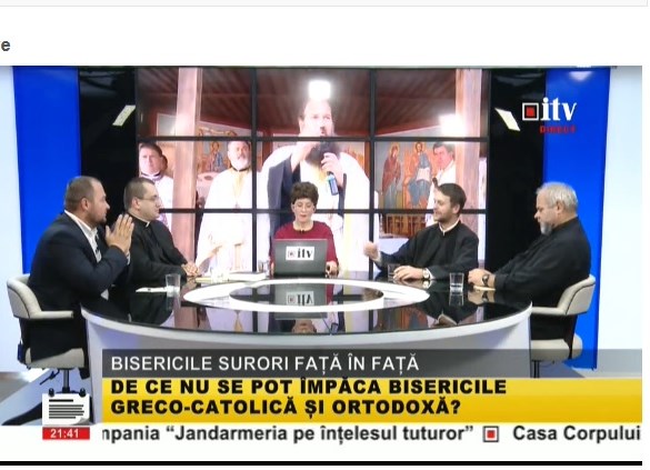 ANUNȚ:  în direct la Informaţia TV, a avut loc o dezbatere despre credinţă, biserică şi preoţie