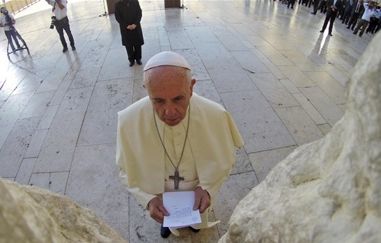 Apelul Papei Francisc pentru încetarea actelor de ură și violență în Țara Sfântă