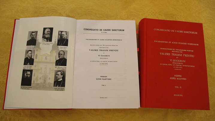 Predarea documentației Cauzei de beatificare a episcopilor greco-catolici către Congregația Cauzelor Sfinților